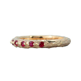 5 Stone Ruby Madrone Band
