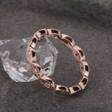 Lourdes Eye Eternity Band