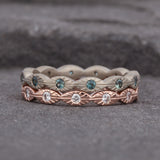 Lourdes Eye Eternity Band