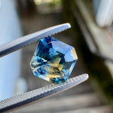 1.42ct Parti Asscher Montana Sapphire