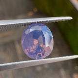 2.40ct Purple Pink Opalescent Oval Sapphire