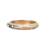 3 Stone Madrone Baguette Band Ring Setting