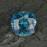 2.19ct Concave Cushion Rock Creek Sapphire
