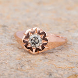Zephyr Signet Ring Setting