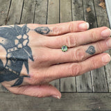 1.33ct Green Octagon Sapphire