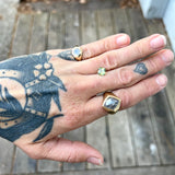 1.76ct Green Asscher Cut Sapphire