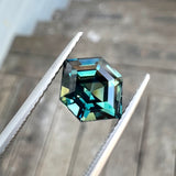 3.03ct Hexagon Parti-Sapphire