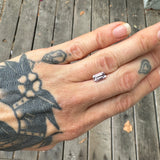 1.85ct Mauve Rectangular Sapphire