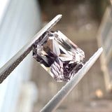 2.39ct Light Mauve Rectangular Sapphire