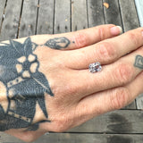 2.39ct Light Mauve Rectangular Sapphire