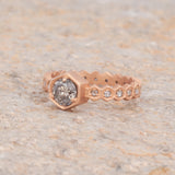 Salt and Pepper Honeycomb Solitaire