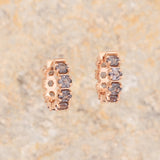 Small Hex Spinel Hoops - Customize