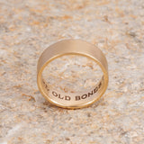 14k White Gold "Make Old Bones With Me" Band