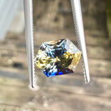 1.66ct Elongated Hexagon Parti-Sapphire