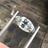 2.20ct  Light Grey Marquise Sapphire