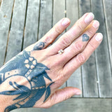 1.43ct Peach Emerald Cut Sapphire