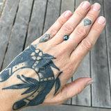 2.00ct Teal Oval Blue-Green Sapphire