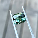 2.52ct Rectangular Teal Sapphire