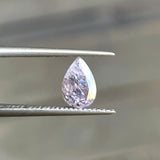 1.02ct Purple Pear Diamond