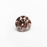 0.70ct 5.51x5.48x3.62 GIA SI1 Fancy Deep Orangy Pink Round Brilliant 🇦🇺 24147-01