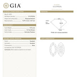 1.05ct 10.99x5.26x3.07mm GIA Internally Flawless M Marquise Brilliant 🇨🇦 27091-01