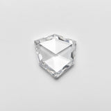 0.57ct 6.71x6.36x1.73mm Shield Rosecut 18496-04