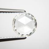 1.64ct 8.59x8.56x2.52mm SI2+ J-K Round Rosecut 18872-01 - Misfit Diamonds