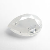 3.13ct 11.49x7.54x4.46mm Fancy White Pear Double Cut 18955-01