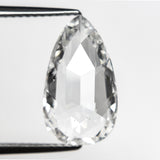 3.33ct 15.13x8.69x3.22mm GIA SI1 E Pear Rosecut 19157-01