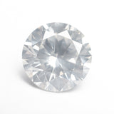4.00ct 10.13x10.12x6.25mm GIA I2 Fancy White Round Brilliant 19263-01