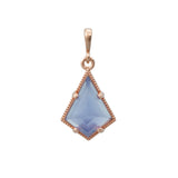 Blue Chalcedony Mana Pendant