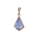 Blue Chalcedony Mana Pendant