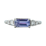 0.98 Lavender Sapphire Althea Ring