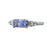 0.98 Lavender Sapphire Althea Ring