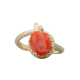 Fire Opal Hecate Ring 14K Yellow Gold
