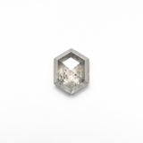 0.85ct 6.36x4.95x2.85mm Hexagon Rosecut 25452-06