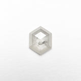 0.66ct 6.84x5.46x2.11mm Hexagon Rosecut 25457-16