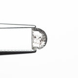 0.40ct 5.34x3.81x2.03mm Half Moon Rosecut 25495-11