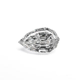 1.00ct 8.67x5.27x3.20mm SI1 E Geo Pear Step Cut 🇨🇦 26245-01