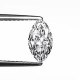 0.71ct 8.81x5.06x2.47mm VS1 E Moval Brilliant 26754-02