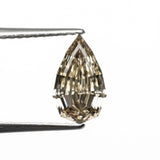 1.01ct 9.16x5.38x3.08mm SI1 C6 Geo Pear Step Cut 🇿🇦 27518-01