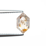 1.26ct 8.67x5.25x3.30mm Hexagon Rosecut 27536-01