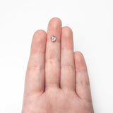 0.96ct 6.77x5.05x3.33mm Hexagon Rosecut 27538-06