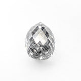 2.56ct 7.74x6.29x6.27mm Briolette Cut 🇨🇦 28155-01