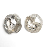 2.12cttw 2pc 6.77x6.04x2.73mm 6.69x6.15x2.95mm Polished Raw Diamond Matching Pair 🇨🇦 28169-01