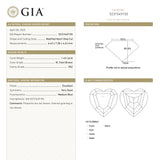 1.43ct 6.43x7.28x4.43mm GIA VS2 M Geo Heart Step Cut 26314-01