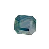 3.11ct Teal Blue Modified Rectangle Sapphire
