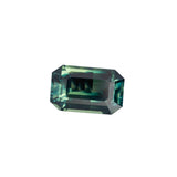 2.01ct Rectangular Blue and Yellow Parti Sapphire
