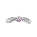 Marquise Burst Arc Contour Ring