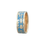 Cartouche Enamel Band